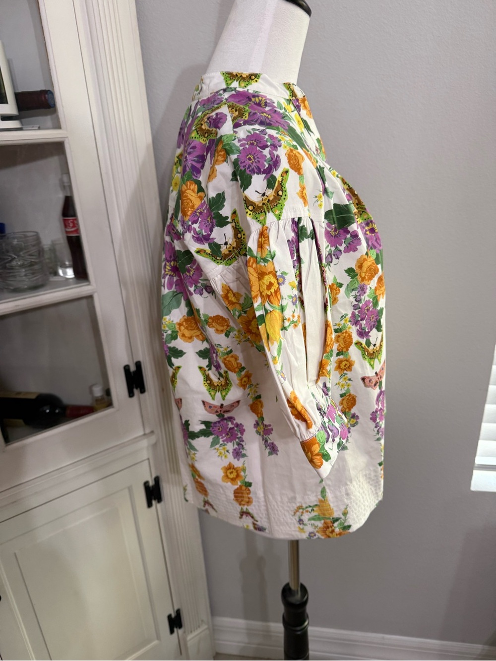 Anthropologie Darcey Popover Swing Top - Picture 7 of 9